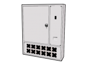 Wall-mounted Low Voltage Power Supply Panel
